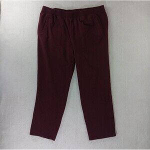 D & Co Pants Women's Size 1X Burgundy
